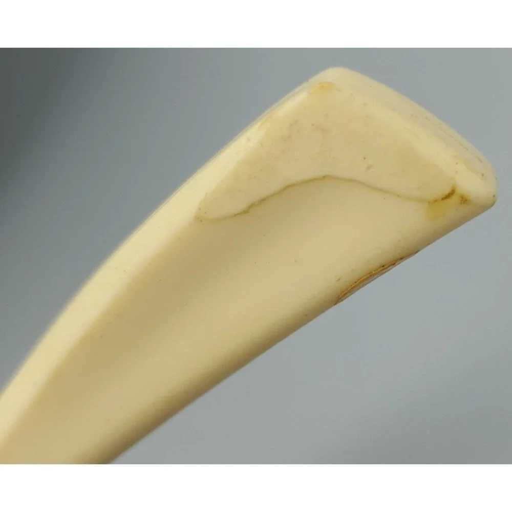 3 MCM Kitchen Knives With Plastic Handles Serrated Stanhome & Quikut Smooth Inox